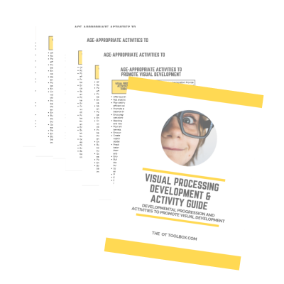Visual processing development and activity guide